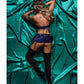 Role Play Cocky Cop 8 pc Set Blue/White M/L