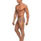 Pride Fest Contoured Pouch Mini Short Rainbow MD