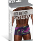 Galactic Sheer Poly Spandex Mini Short Multi Color SM