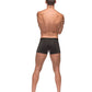 Private Screening Micro Mesh & Modal Skull Pouch Short Black XL