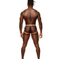 Rude Awakening Mesh Ring Jock Neon Orange L/XL