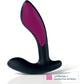 Mystim Flexing Flavio eStim Silicone Prostate Stimulator - Black