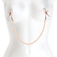 Bound DC1 Nipple Clamps - Rose Gold