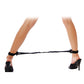 Fetish Fantasy Series Silk Rope Love Cuffs - Black