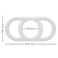 Alpha Liquid Silicone Commander Cock Ring - Natural